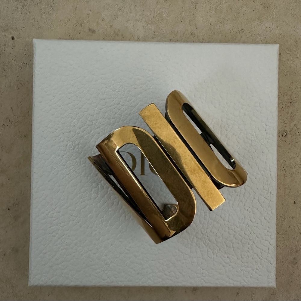 J’Adior gold cuff with box